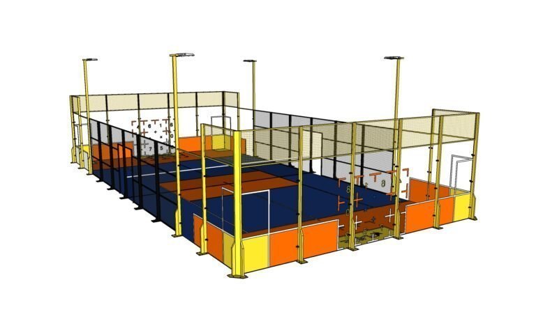 De PLAYCE Padel Plus padelbaan
