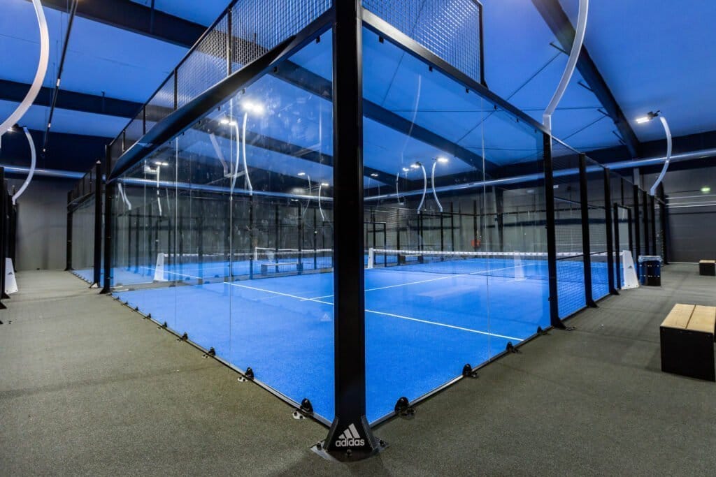 Indoor panorama 1 Hal22 padelbaan
