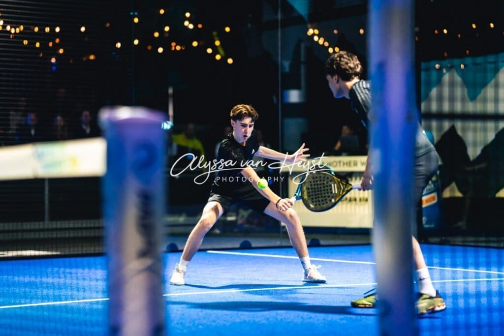 Zwaar bevochten NK Padel voor Merlijn de Krom 1 DPW 240401 Alyssa van Heyst Fotografie 0648