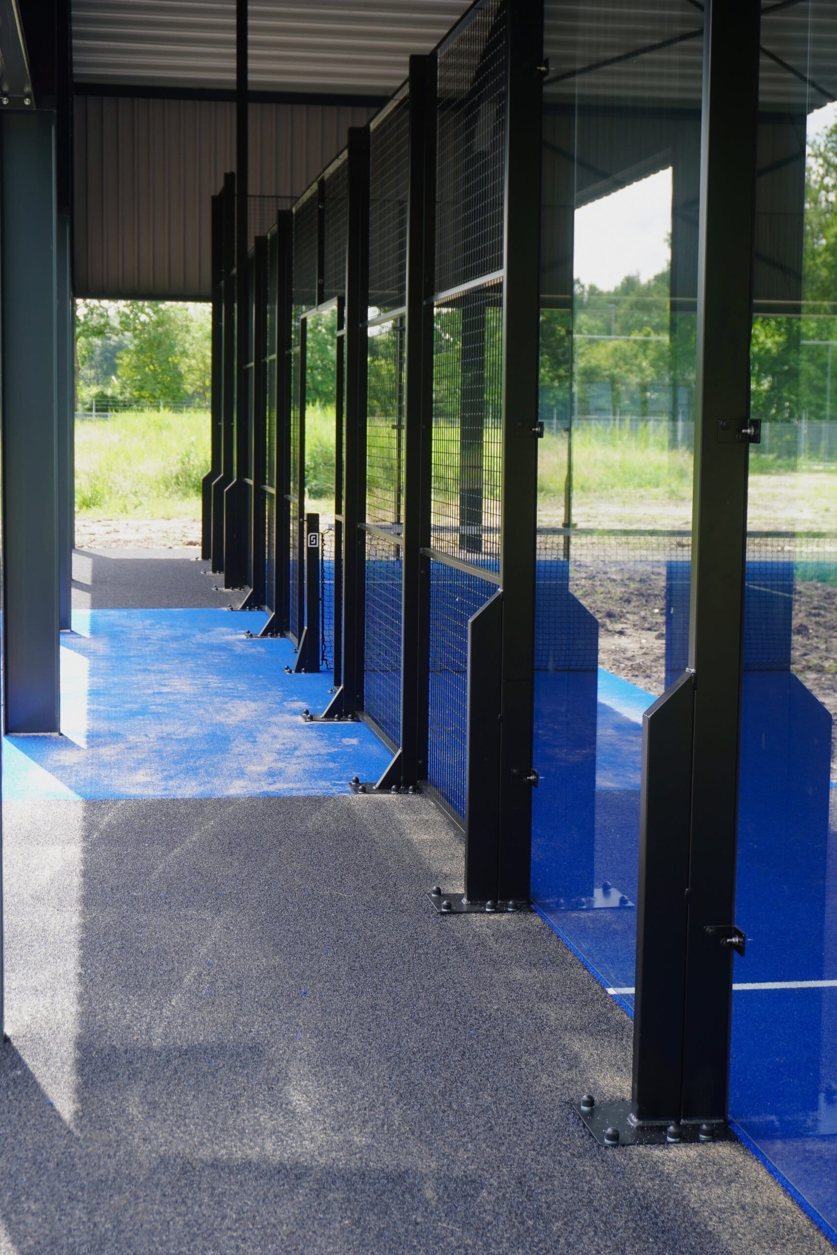Padelbanen in Lelystad 1 Laatste padelbaan bij LTVL scaled