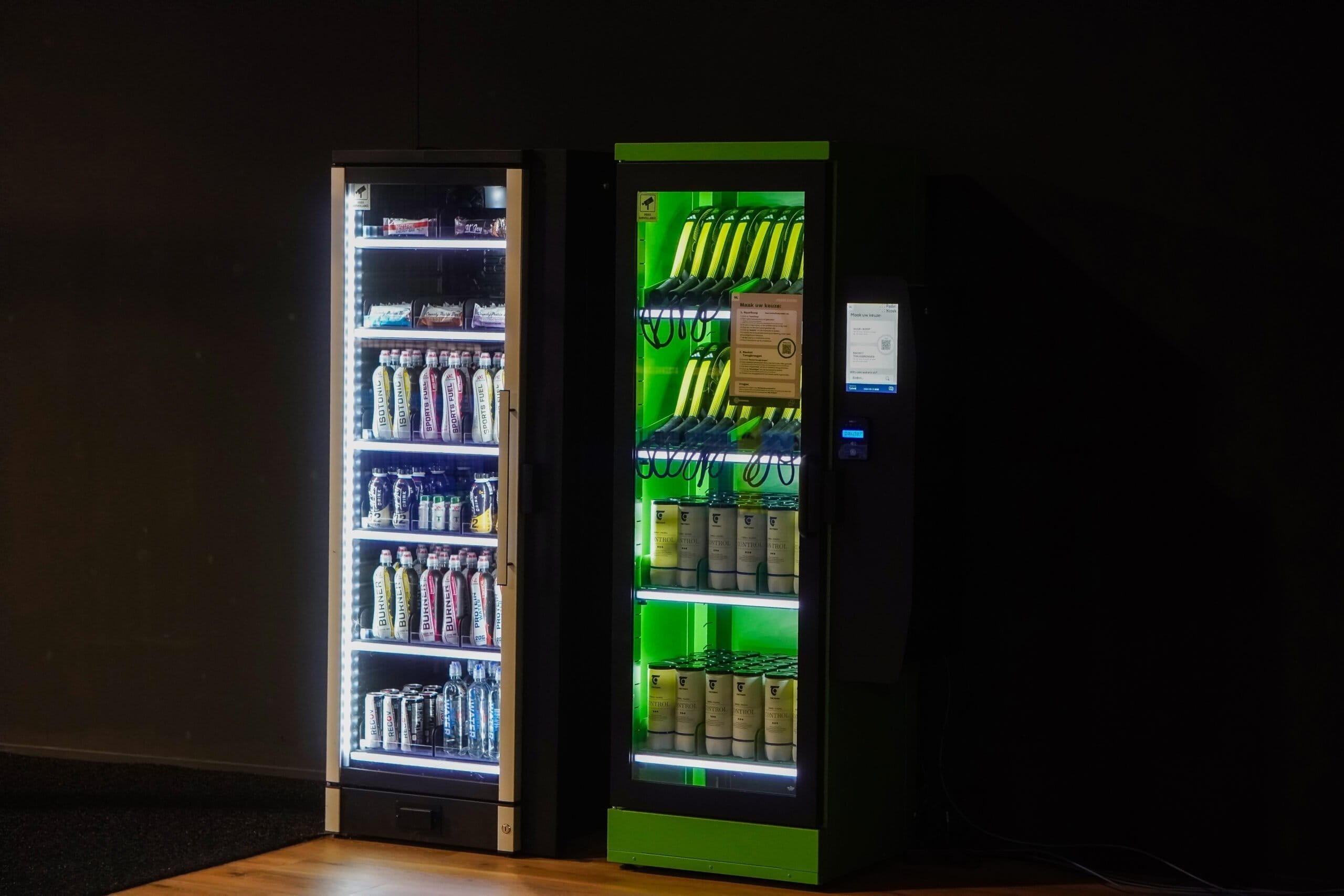 Faciliteren 1 Combikiosk gevuld met XXL Nutrition
