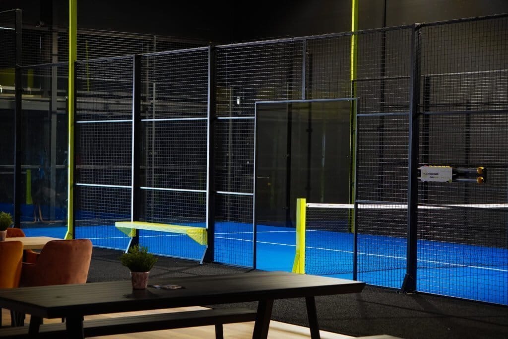 Single padel court 2 Single court at Padel2go
