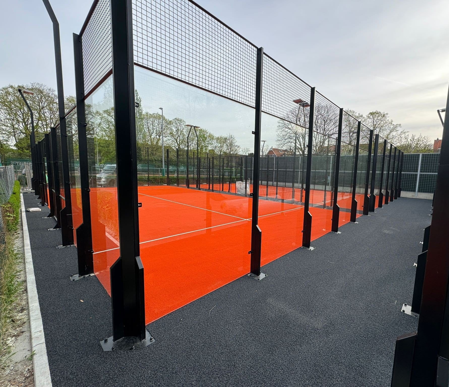 Padel courts in The Hague 1 Gravel padel court