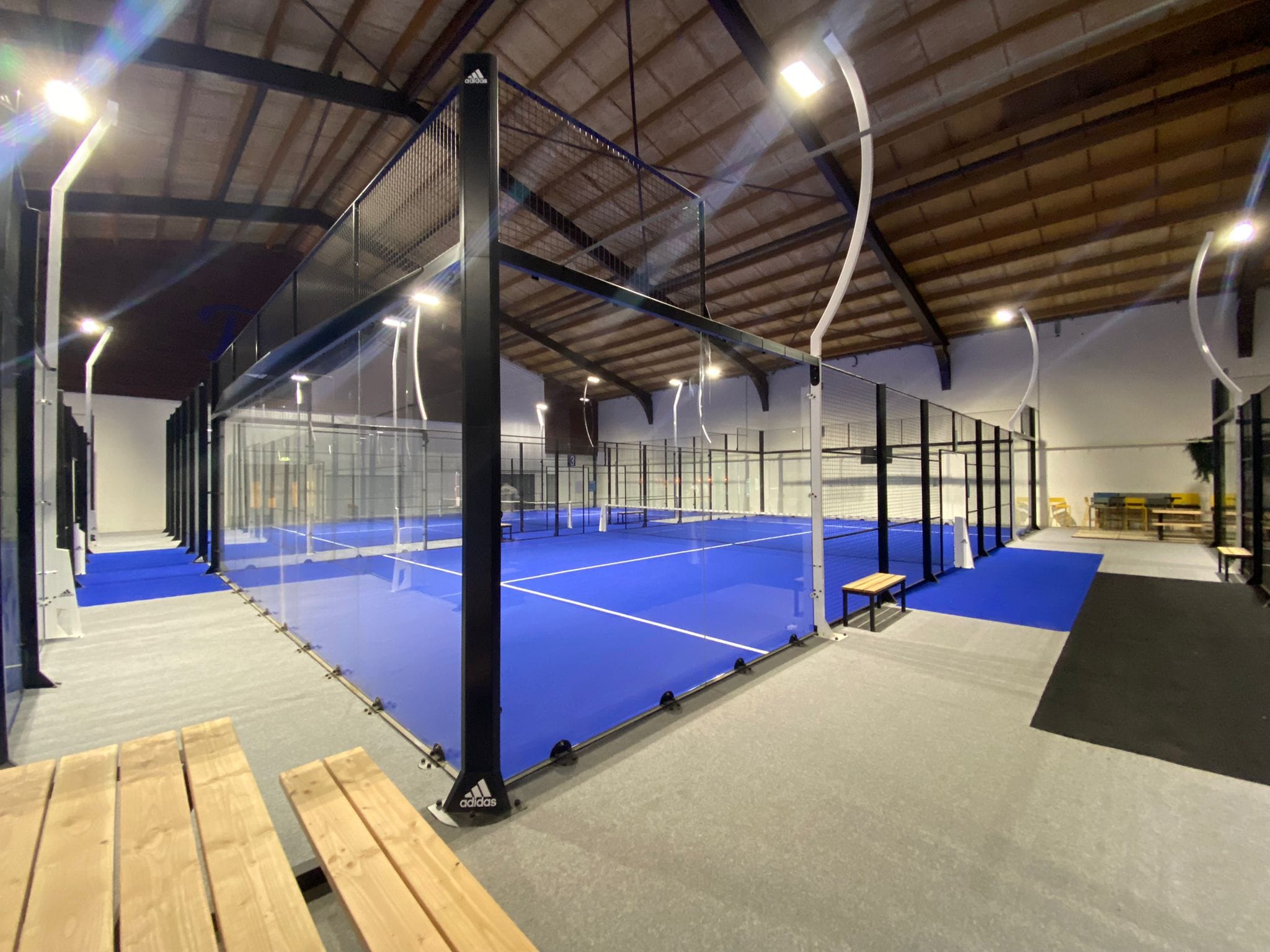 Padelbanen in Heemskerk 1 Padelbanen in Heemskerk 1