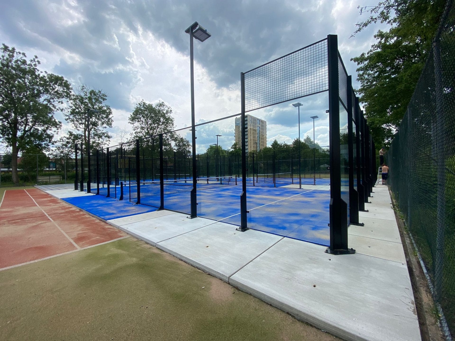 Padelbanen in Purmerend