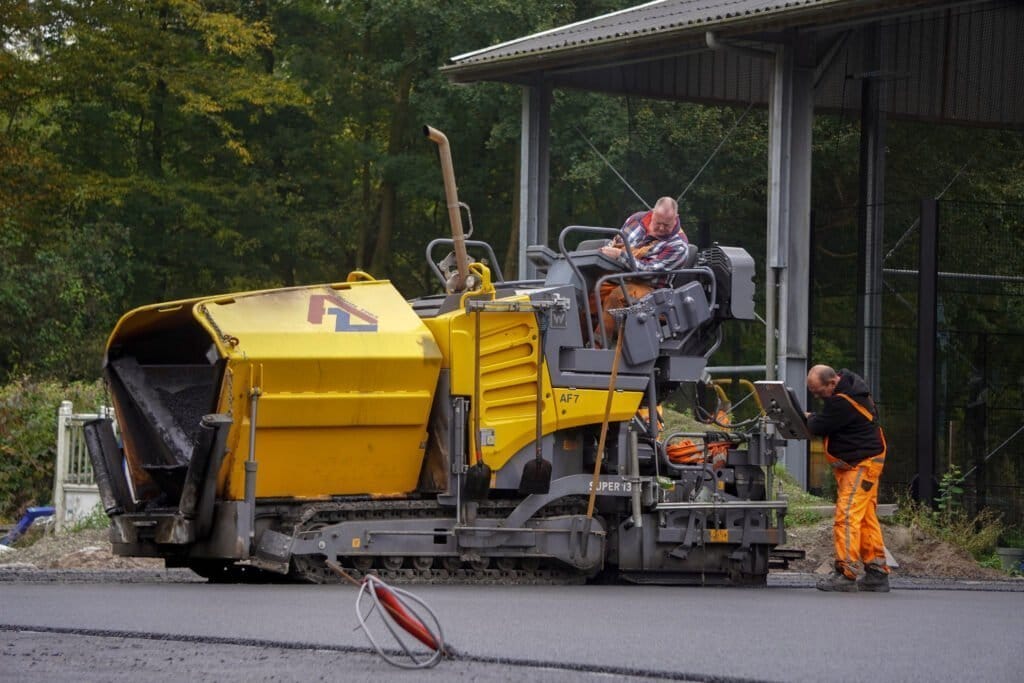 Sportvloer 3 ZOAB bij Flevopadel
