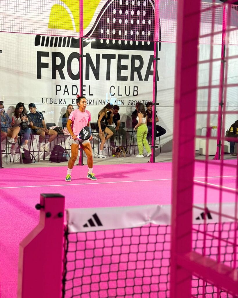 Pinkmovement 3 Padelbaan roze