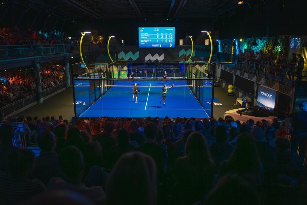 Allesvoorpadel bouwt de Centre Court voor het NK Padel 2025 1 NK Padel 2025
