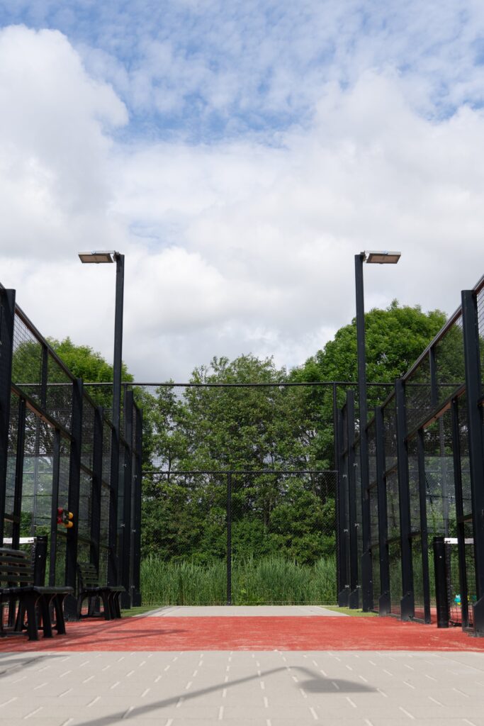 Aluminium padelbanen