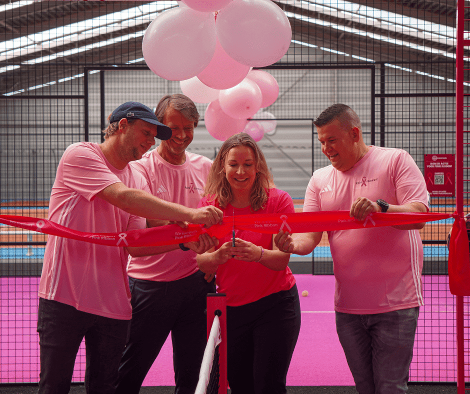 Events 1 Pink padel courts opening