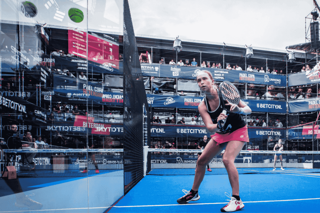 Mobiele padelbaan 2 tess d vocht
