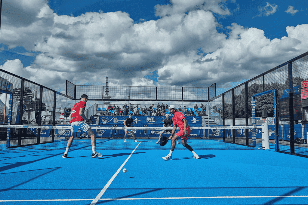 Mobiele padelbaan 4 COPA