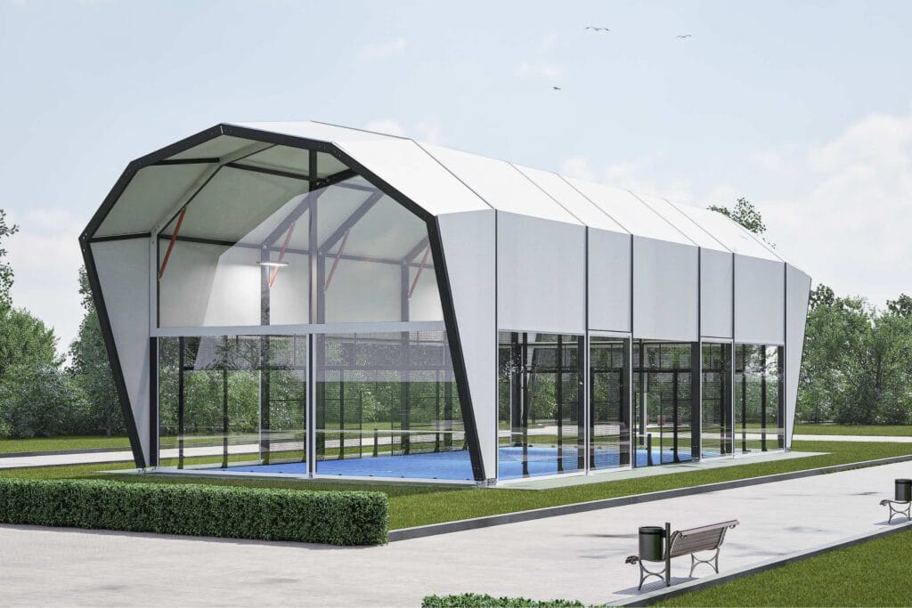 Overkappingen 3 Padel Dome - Single court