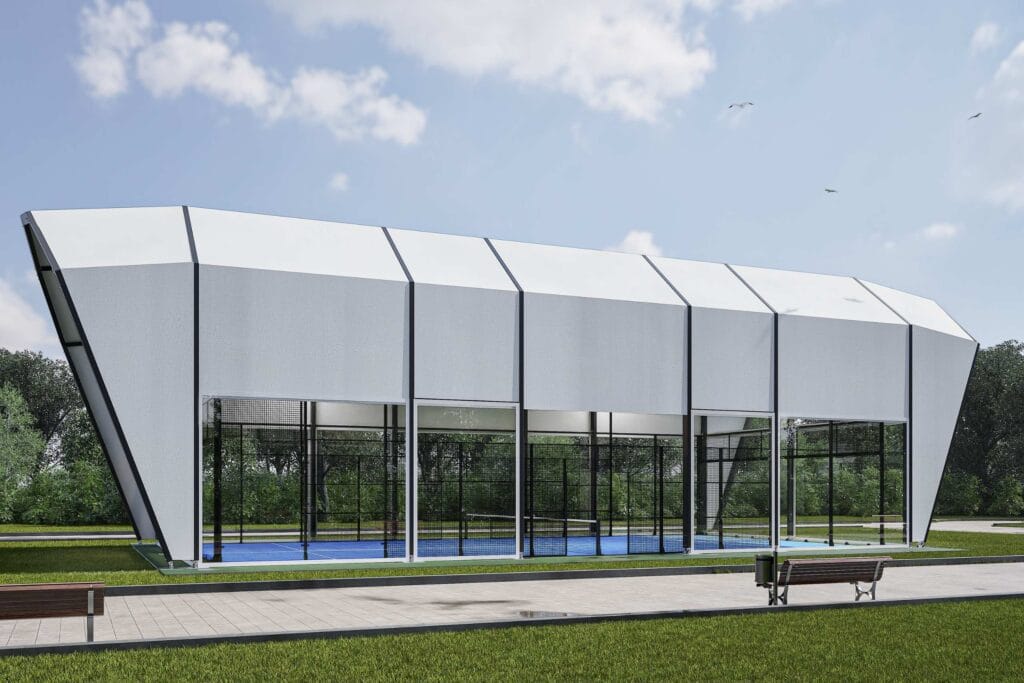 Padel Single Dome 2 Single Court Padel Dome
