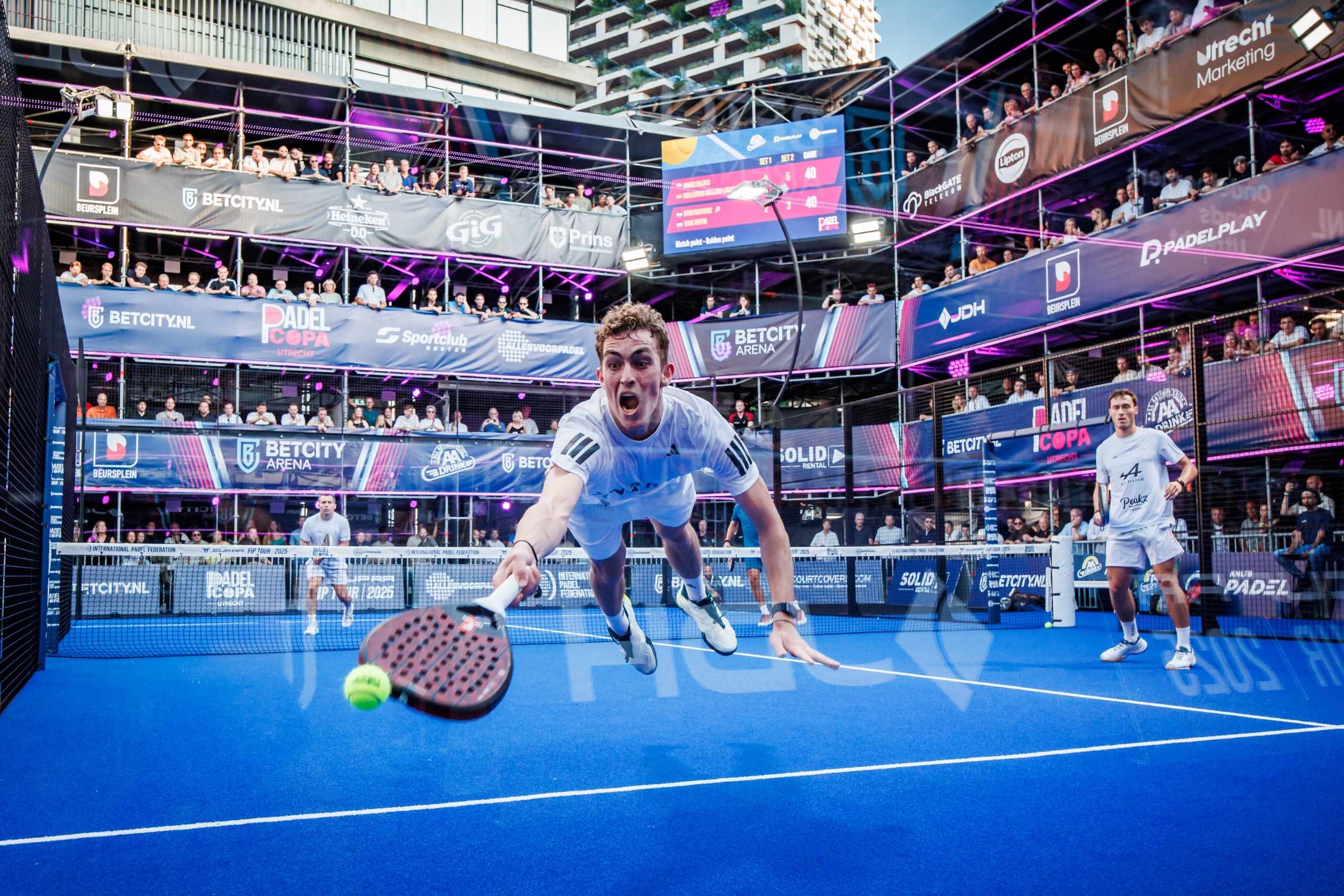 Padel Copa 1 Thijs Roper bij Padel Copa